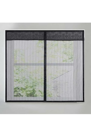 Fastbuy Kendinden Yapışkanlı Pencere Sineği 90-120cm Siyah, Evde Kolay Montaj, Uygun Hanehalkı İçin