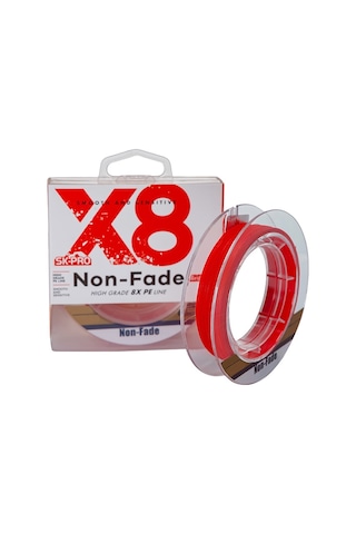 Sones Solmaz X8 150m 8 Kod Pe Pish Hattı, Hat Numarası: No. 6.0 Kırmızı