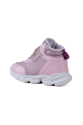 Vojo Rainbow Rahat Taban Cırtlı Işıklı Kız Çocuk Botu 267800000856 07 Pembe