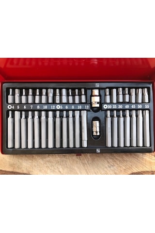 Mrm S2çelik 40parça Otomotiv Seti Bits Uç Seti Alyan Tork Seti Takımı