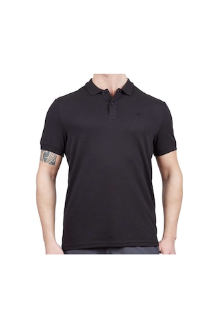 600603 Alpinist Roc Erkek Polo T-Shirt Siyah XXL Siyah