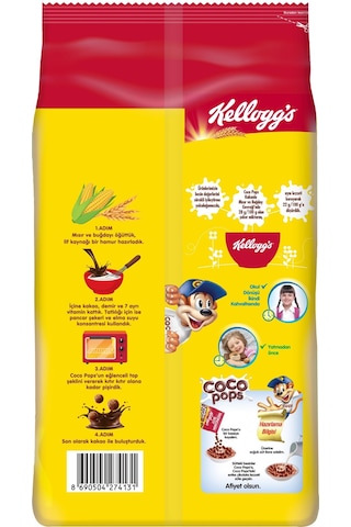 Ülker Kellogg's Coco Pops Topları Çikolatalı Mısır Gevreği 1 KG