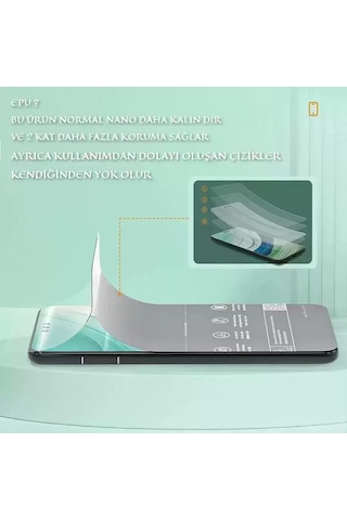 Huawei Pura 90s Pro Max Nano Ekran Koruyucu + Full Arka Kaplama Set Esnek Ultra İnce - Sandex - Epu Hd