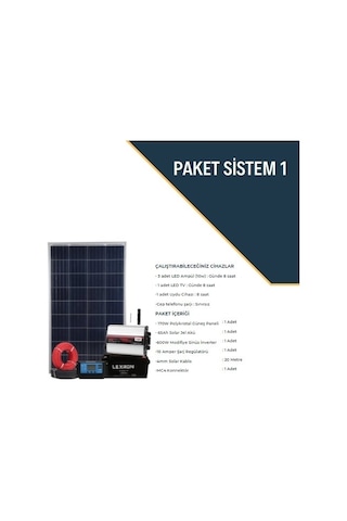 Aydınlatma-tv Paketi paket 1