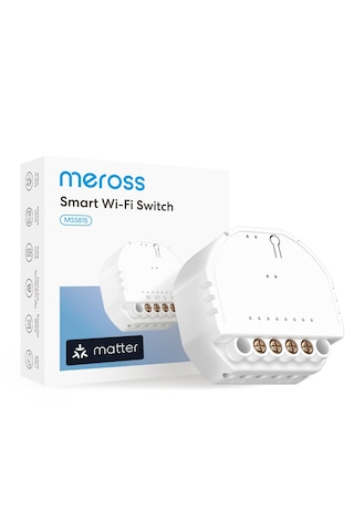 Meross Matter Akıllı Sıva Altı Röle Matter Mss815 Apple Home Destekli .