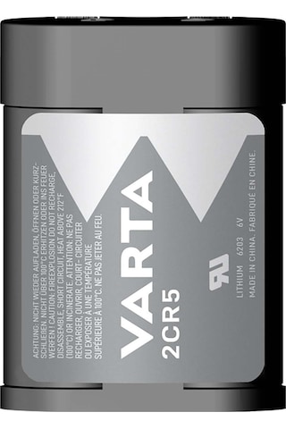 Varta 2cr5 Lityum 6 Volt Fotoğraf Makinesi Pili 06203 2 Cr 5 2-cr-5 2 Cr5 2-cr5 2cr-5 2cr5m Dl245 El2cr5