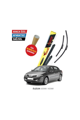 Renault Megane 2 İnwells Muz Silecek Takımı 2006-2009