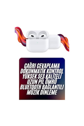 Yeni Nesil Kulak İçi Bluetooth Kulaklık Kablosuz Sesli Asistan 00