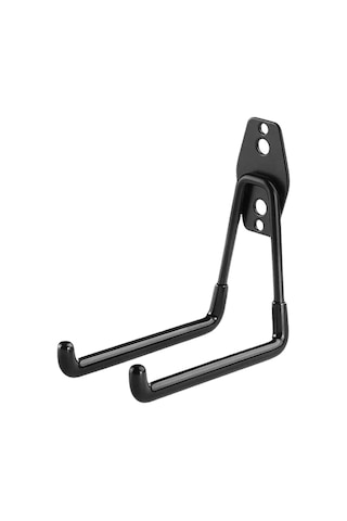 Ranyeek Çok Amaçlı Metal Çengel: Bisiklet, Kaykay Ve Bahçe Ekipmanları İçin Dayanıklı Ve Kaymaz Askı Sistemi Siyah