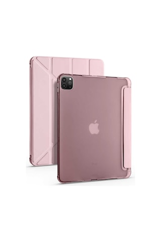 Apple Uyumlu iPad Pro 11 2021 3.nesil Kalemlikli Standlı Katlanır Kılıf Diğer,