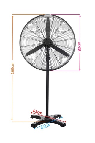 Ventus Ayaklı 30" Vantilatör Uzaktan Kumandalı 200 W Güçlü Motor