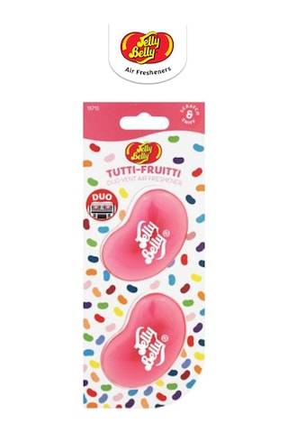 Jelly Belly Duovent Kalotifer Geçme Koku Tutti Fruitti 14gr. Muz, Mandalina, Vanilya, Ahududu Aroma