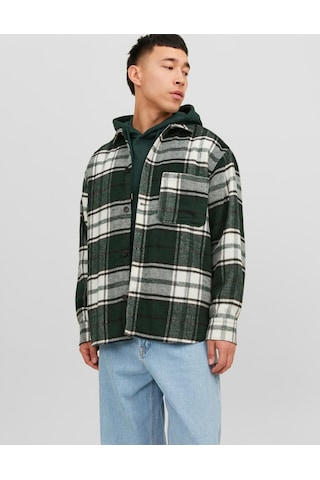 Jack & Jones Erkek Ekose Desenli Uzun Kollu Gömlek - 12239303 001