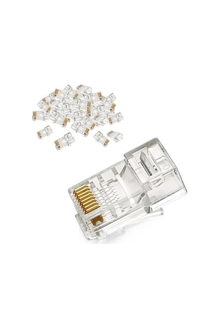 Network Pensesi Rj45 Rj11 Rj9 100 Adet Konnektör