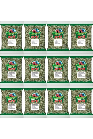 Orti Yeşil Mercimek 1 Kg. x 12 Adet