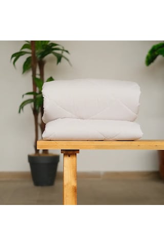 Özyurtlar Home %100 Merinos Kuzu Yün Pike Battal Boy 220x240 Beyaz