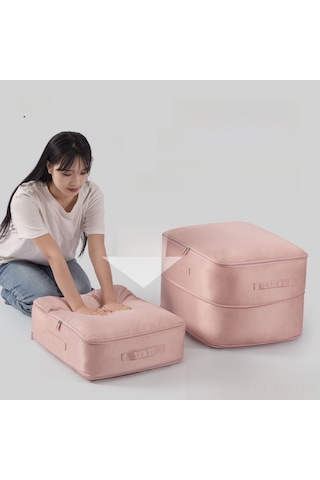 Reedark Küçük Odalar Ve Seyahat İçin Uygun, Kimyasız, Yüksek Dayanıklı, Kıyafet Ve Battaniye Saklama Torbası İyileştirilmiş Gri Orta Boy Diğer