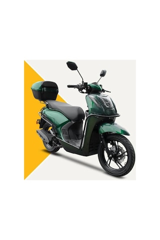 Yuki Gentle 50 CC Motosiklet Yeşil