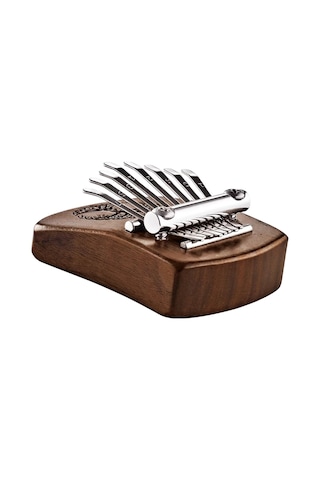 Meinl Sonic Energy Kl801tol Mini Solid Tree Of Life C Major 8 Note Kalimba Black Walnut