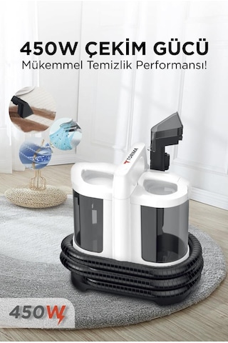 Torima V22B Koltuk Ve Halı Yıkama Makinesi Cam Temizleme Leke Çıkartma Makinesi