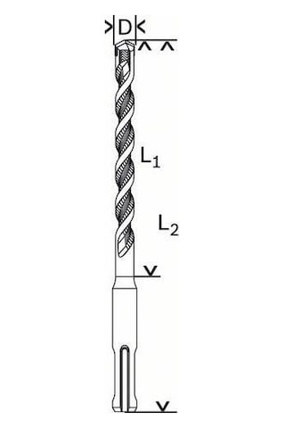 Sds Plus-1 16x210 Matkap Ucu