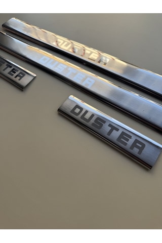 Dacia Duster Krom Kapı Eşiği Takımı 4 Kapı 2018 Ve Üzeri Paslanmaz Çelik 49pvljtabt