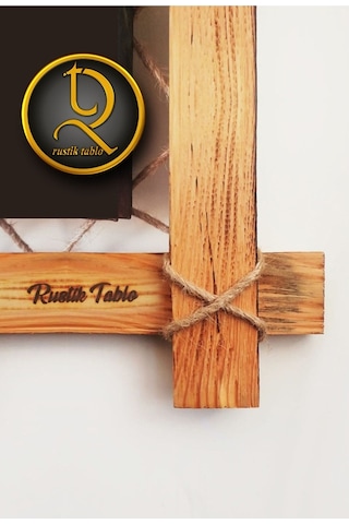 Es10 Es10 Beyaz Camii Modern Kanvas Rustik Tablo