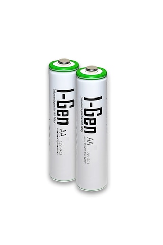 I-Gen B138 2 Adet AA 2700 mAh Şarj Edilebilir Kalem Pil 1.2V Ni-MH Şarjlı Pil