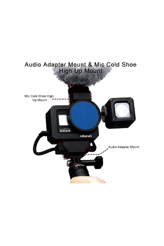Ulanzi G8-5 Gopro Hero 8 Vlog Case Metal Çerçeve
