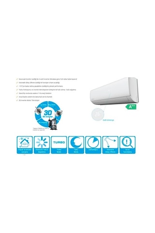 Daylux DTXN71U 24000 BTU Duvar Tipi Inverter Klima