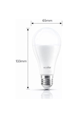 Ecolite Şarjlı Led Acil Durum Ampulü 9w E27 Sarı