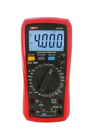 Unı-t Ut 105+ Otomotiv Dijital Multimetre Ac/dc 1000v Ac/dc 10a C