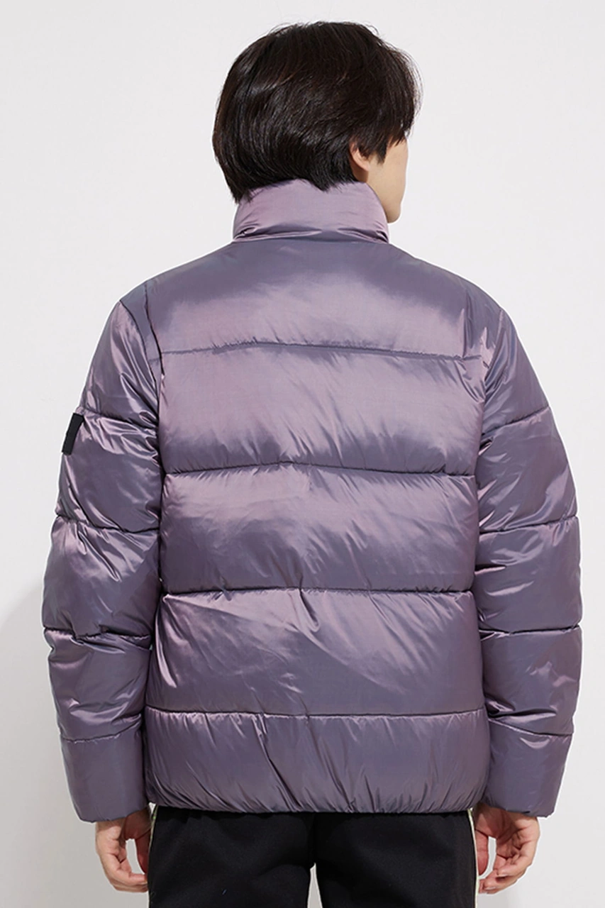 Calvin Klein Şişme Erkek Mont Mor