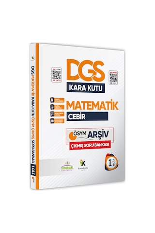 DGSnin Kara Kutusu Sayısal Paket Set Konu Özetli Dijital Çözümlü ÖSYM Arşiv Çıkmış Soru Bankası
