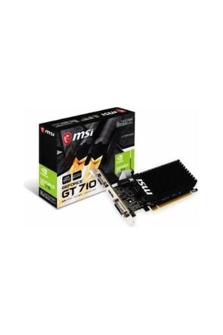 MSI Uyumlu GEFORCE GT710 2GD3H LP 2GB DDR3 64BIT 1XVGA 1XHDMI 1XDVI EKRAN KARTI
