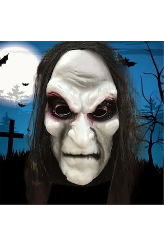 Jl Korkunç Zombi Maskesi Cadılar Bayramı Partisi Korku Hayalet