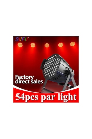 54x3w Rgb Led Par Sahne Işığı