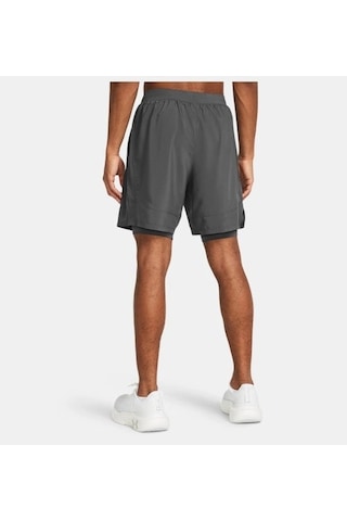 Under Armour Ua Launch 7 2-ın-1 Shorts Erkek Taytlı Şort 1382641 1382641 025 025
