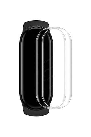 Wozlo Xiaomi Mi Band 4 Uyumlu Çizilme Önleyici Tpu Nano Yumuşak Film Ekran Koruyucu - 2 Adet