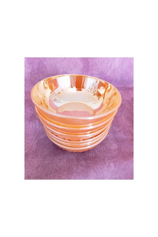 Anchor Hocking 1980 Madeni Usa ,antika Sarı Fincan Takımı 6 Adet ,yemek Tabağı Takımı 6 Adet ,kase Takımı 6 Adet 3 Lü Set 18 Parca Sarı
