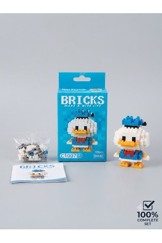 Bricks Koleksiyonluk Figür - Sevgiliye Hediye Donald Duck Ve Daisy Duck