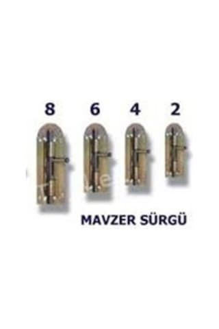 Mavzer Sürgü Kapı Arkası Sürgüsü ve Vidası No 6