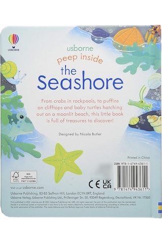Peep Inside the Seashore- Usborne