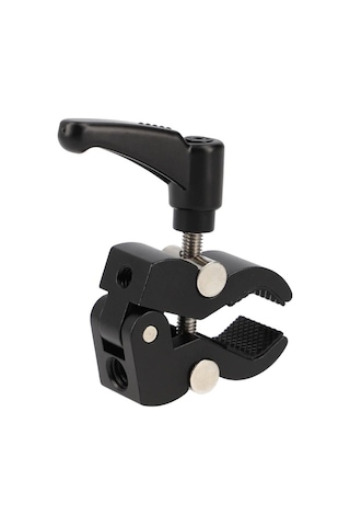 Ayex Ax-sc1 Alüminyum Super Clamp 1/4 Ve 3/8 Vidalı Çok Amaçlı Montaj Kelepçesi