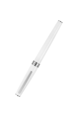 Montegrappa Armonia Greatness Starts Small Frost Roller Kalem Isa Beyaz