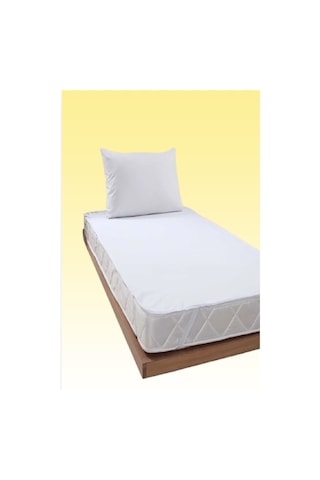 Bebesi Sıvı Geçirmez Micro Kumaş Alez Çarşaf 100x200 Cm Beyaz