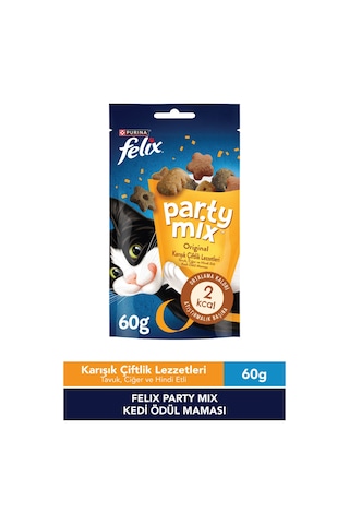 Felix Party Mix Karışık Çiftlik Lezzetleri Kedi Ödül Maması
