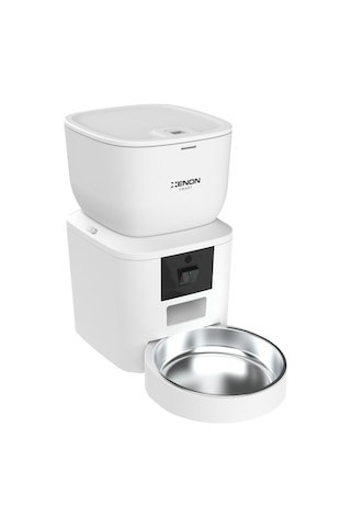 Xenon Smart Otomatik Kedi Mama Kabı (Kameralı) | Çelik Kaseli, Sesli, Wifi, Mobil Kontrol, Akıllı Mama Kabı (X8604)