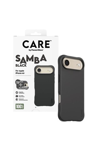 Panzerglass By Care Apple iPhone Uyumlu  17 Air Samba Magsafe Siyah Kılıf