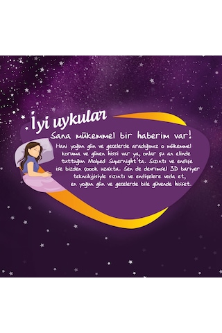 Molped Super Night Hijyenik Ped Süper Gece 14'lü
